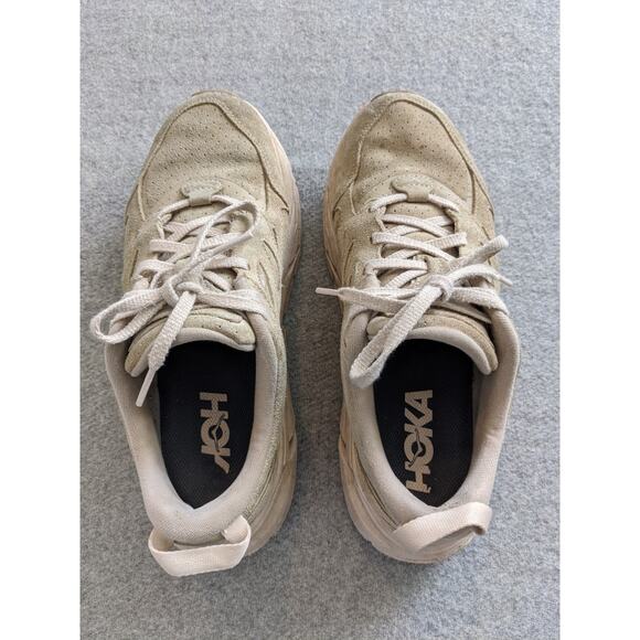 Hoka One One U Clifton L Suede Womens Size 9.5 Running Shoes - Picture 3 of 8